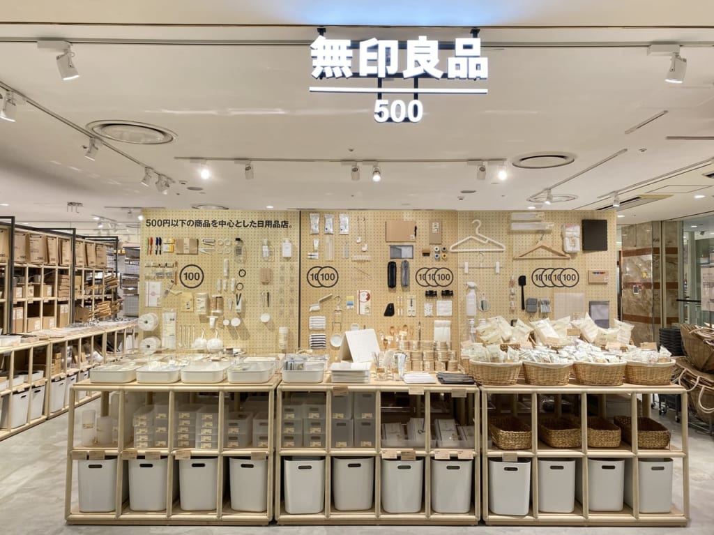 無印良品500工作室風ディスプレイ