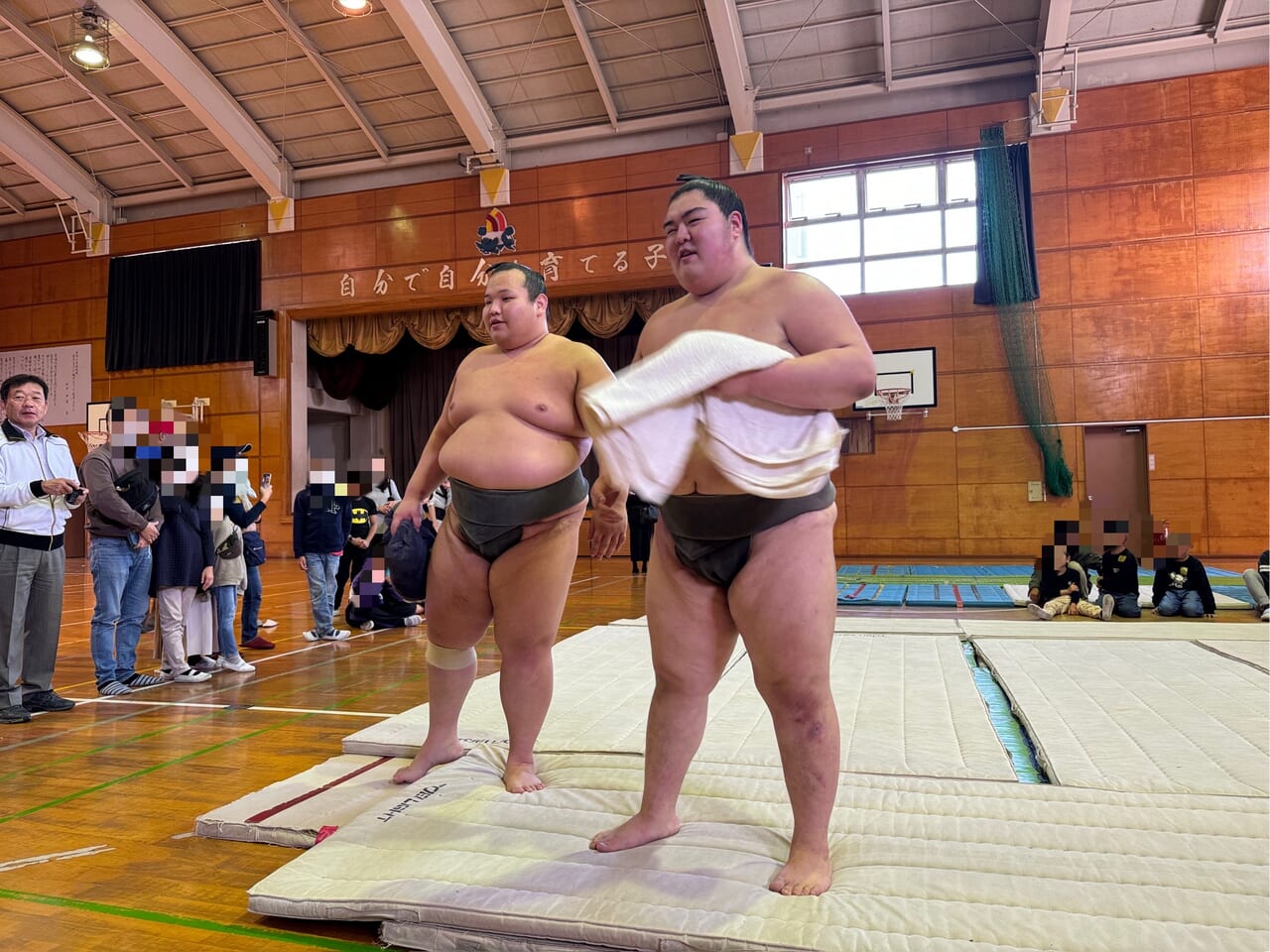 2023年度第17回お相撲さんとお餅つき大会