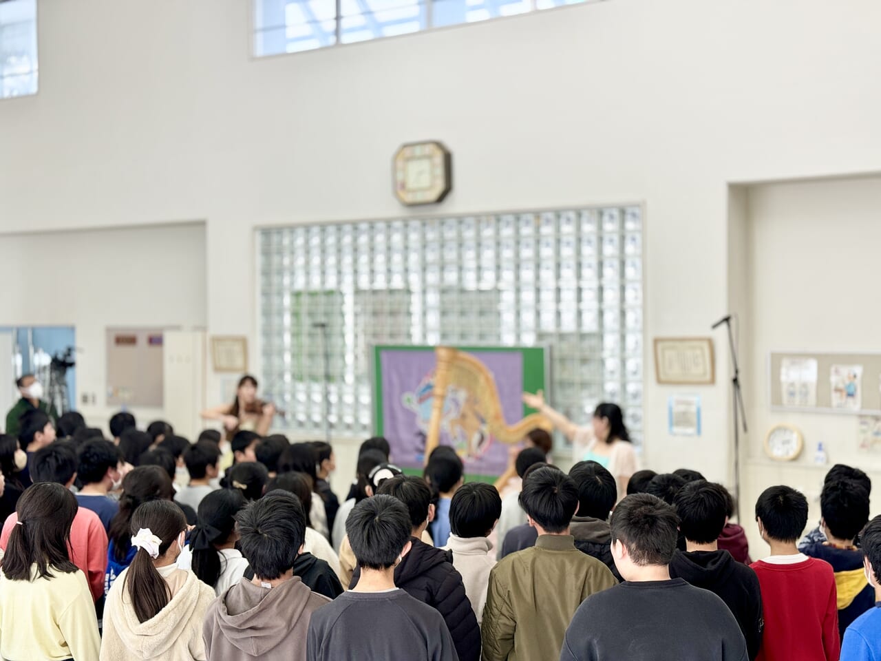 萱田小学校パーゴラ音楽会