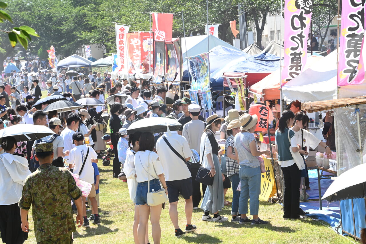 習志野駐屯地夏祭り2024