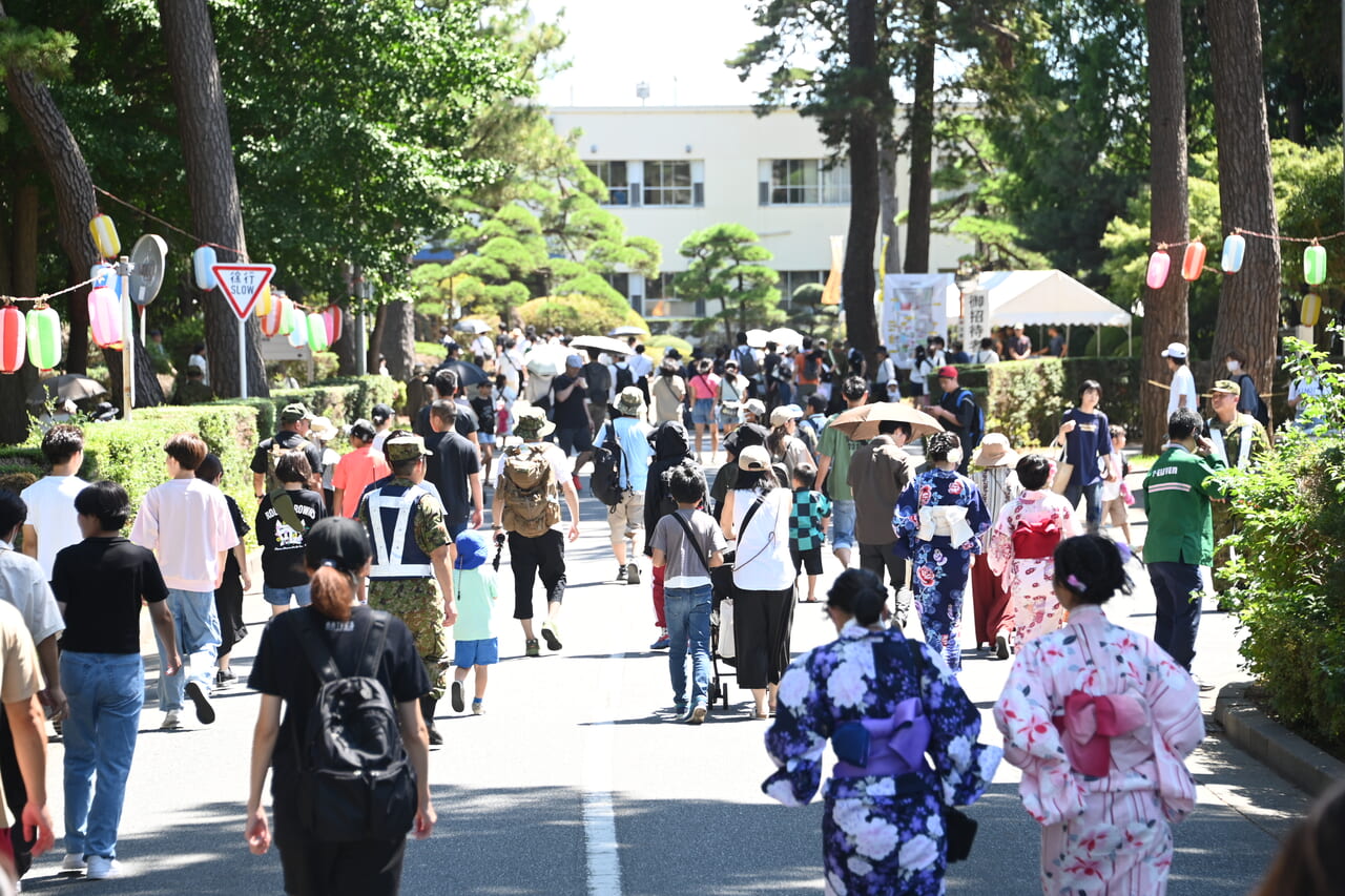 習志野駐屯地夏祭り2024