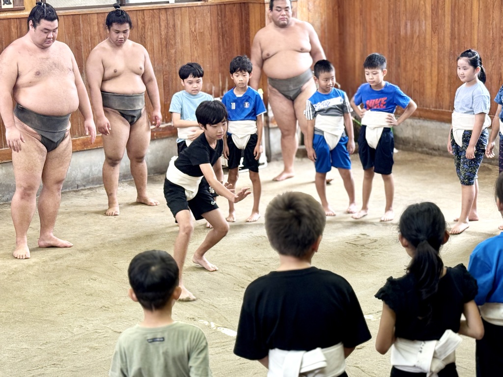 阿武松部屋すもう教室＆ちゃんこ会2024