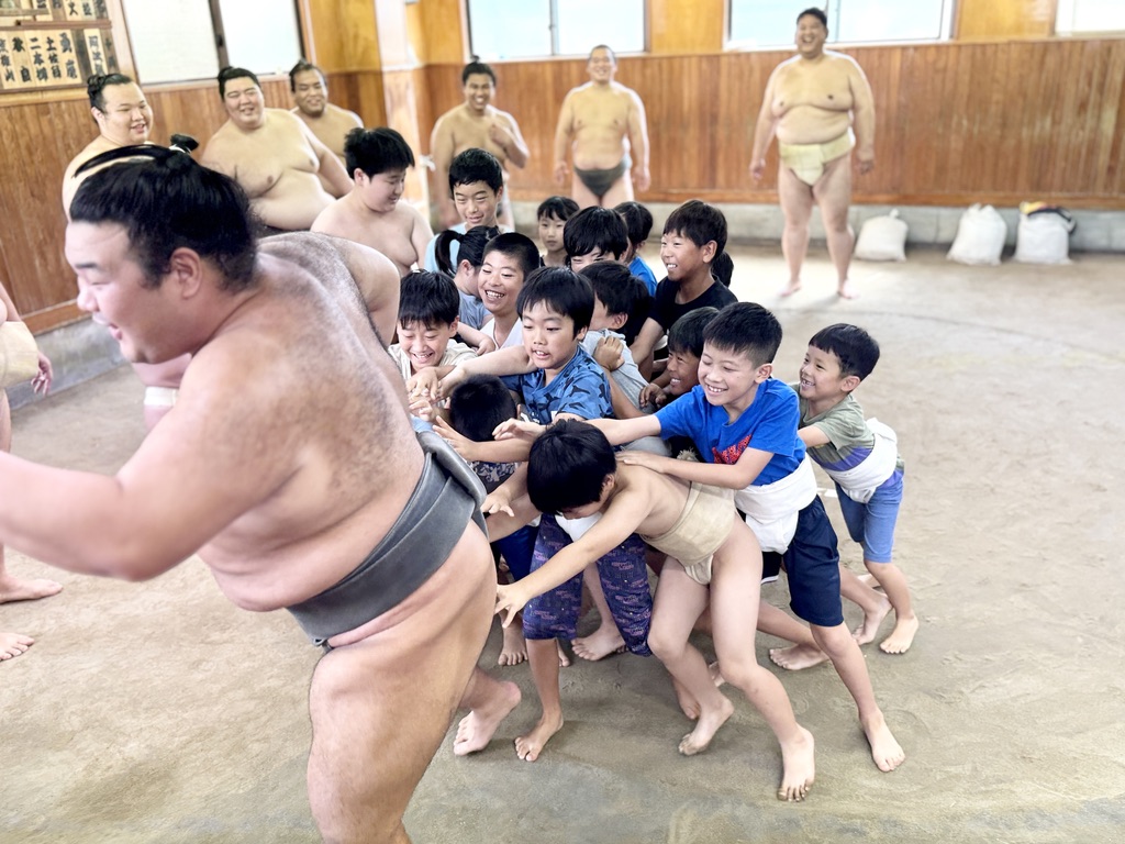 阿武松部屋すもう教室＆ちゃんこ会2024