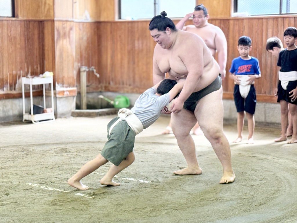 阿武松部屋すもう教室＆ちゃんこ会2024