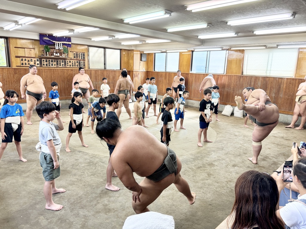 阿武松部屋すもう教室＆ちゃんこ会2024