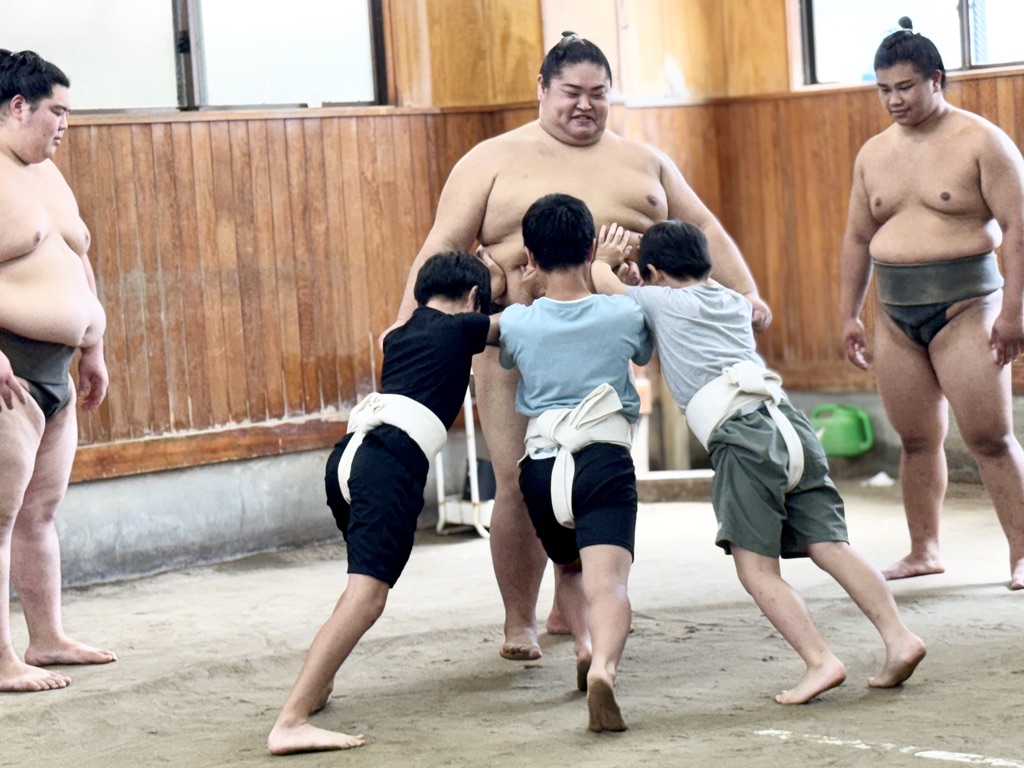 阿武松部屋すもう教室＆ちゃんこ会2024