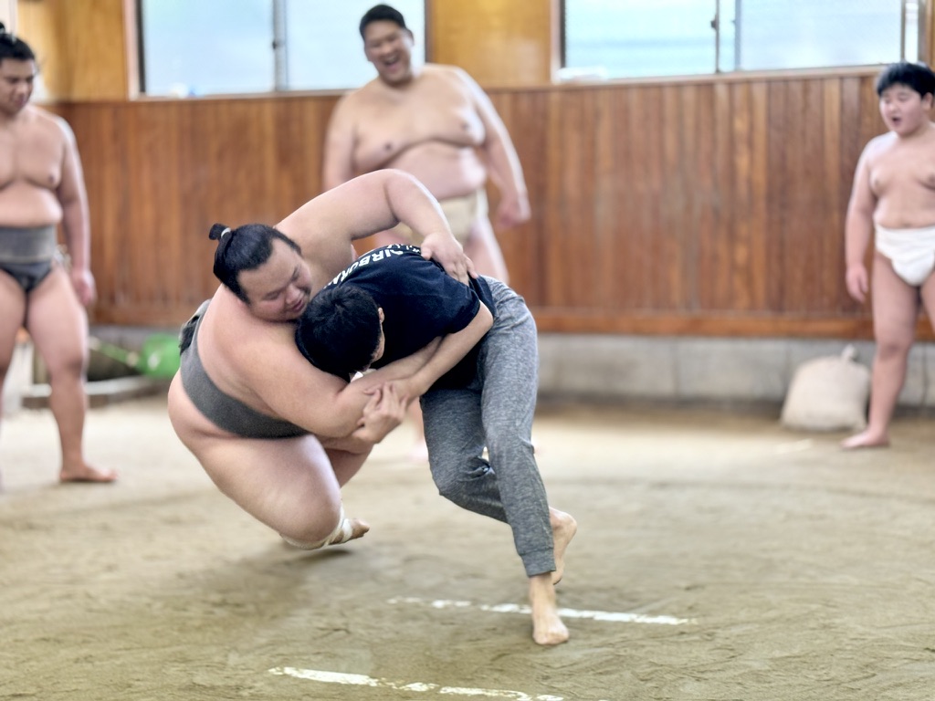 阿武松部屋すもう教室＆ちゃんこ会2024