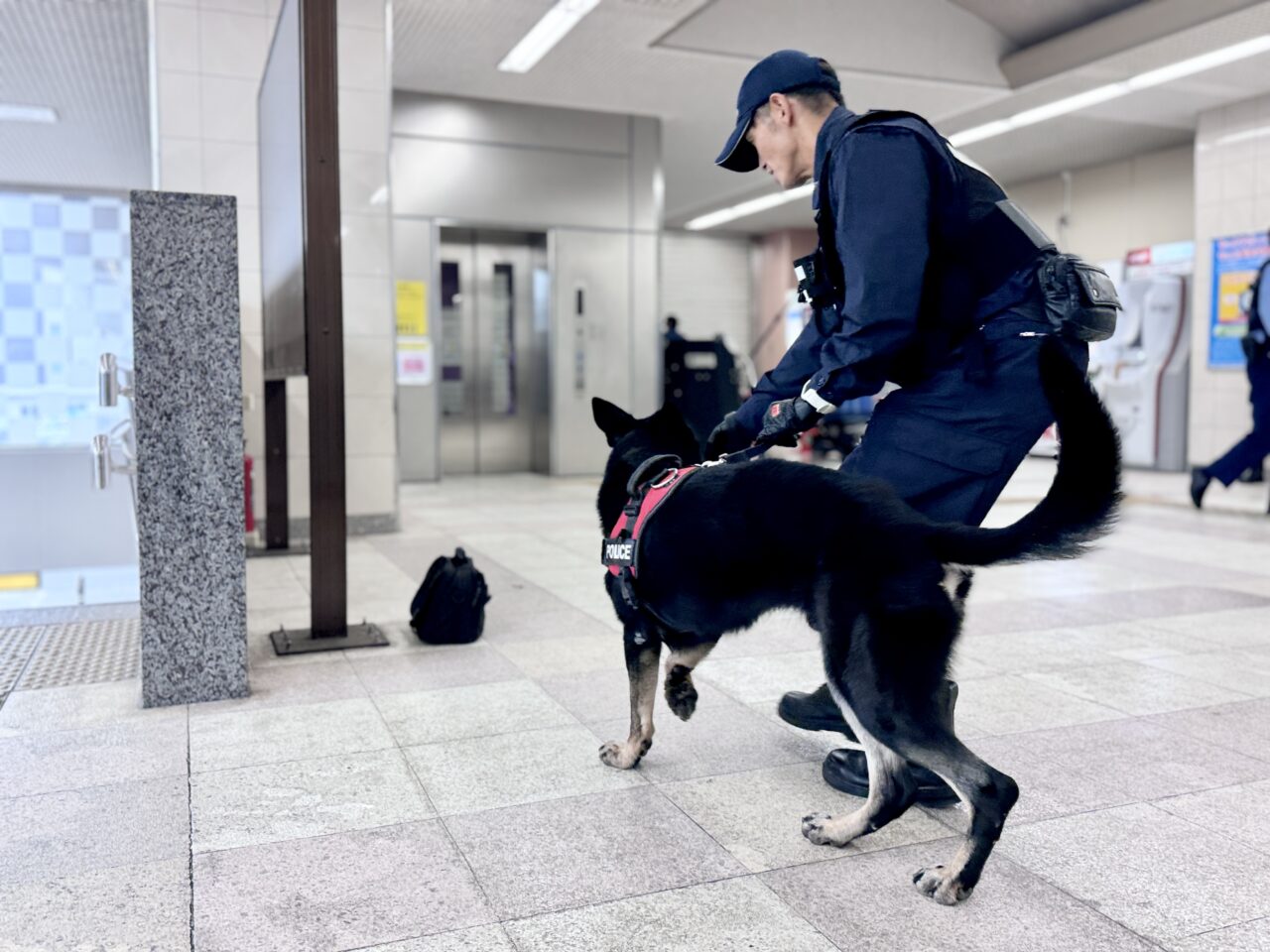 村上駅異常時総合訓練