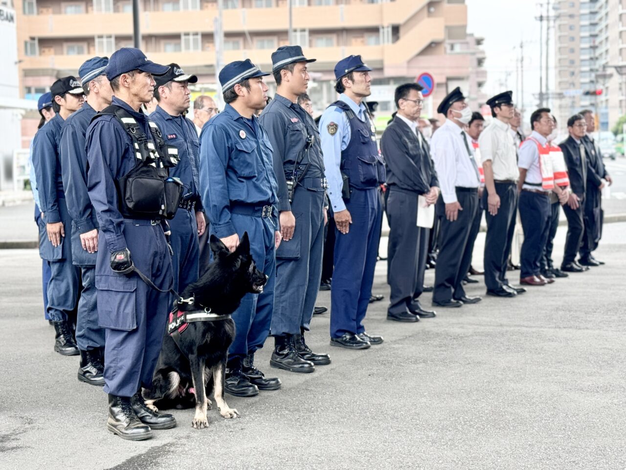 村上駅異常時総合訓練