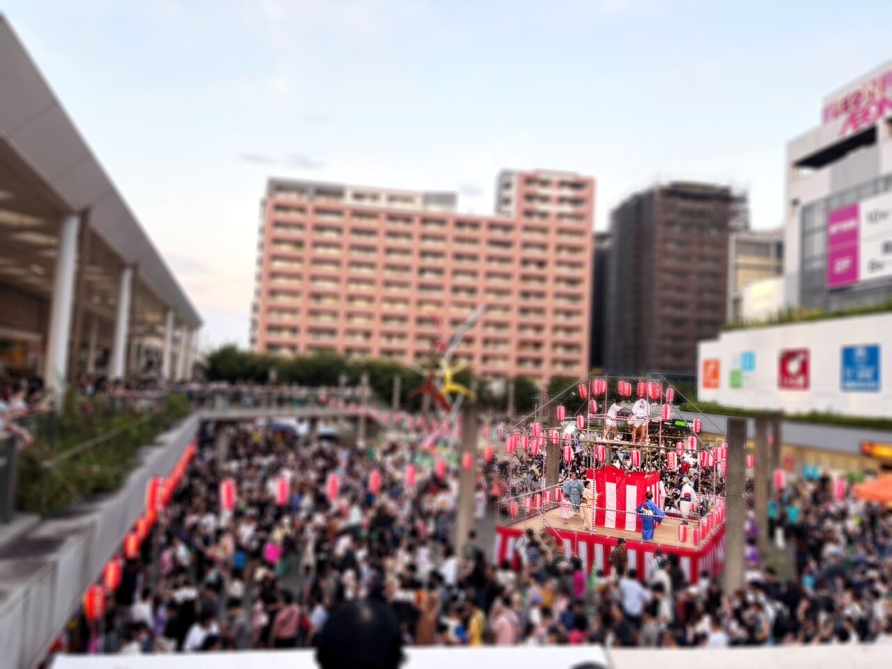 八千代緑が丘駅前盆踊り