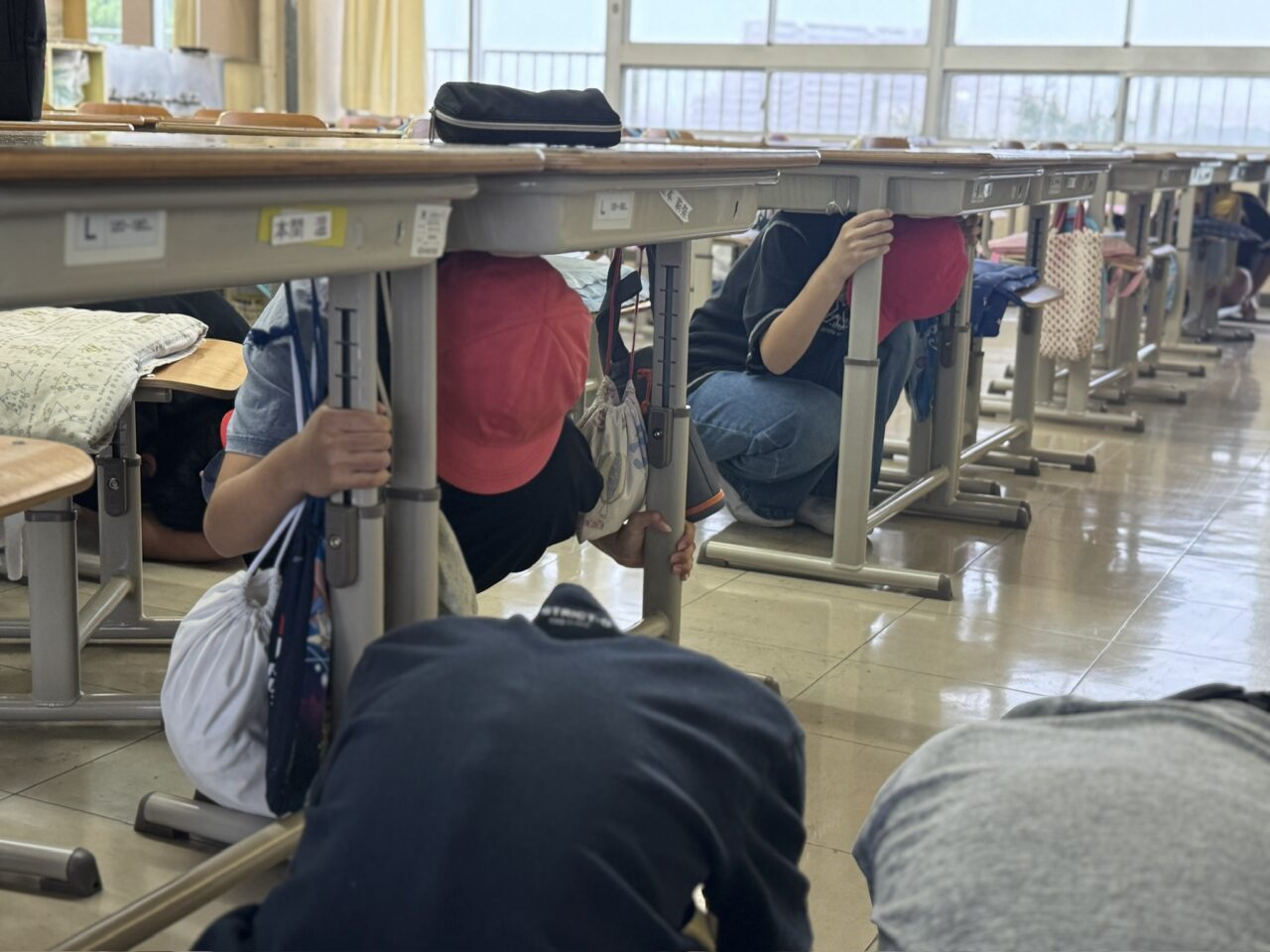秋津小 防災の日