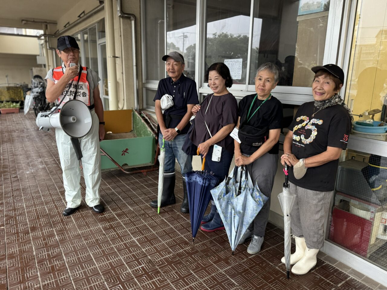 秋津小 防災の日