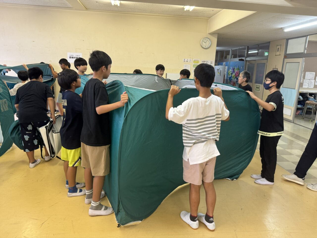 秋津小 防災の日
