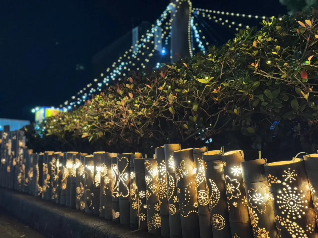 竹あかり＆イルミネーション点灯式