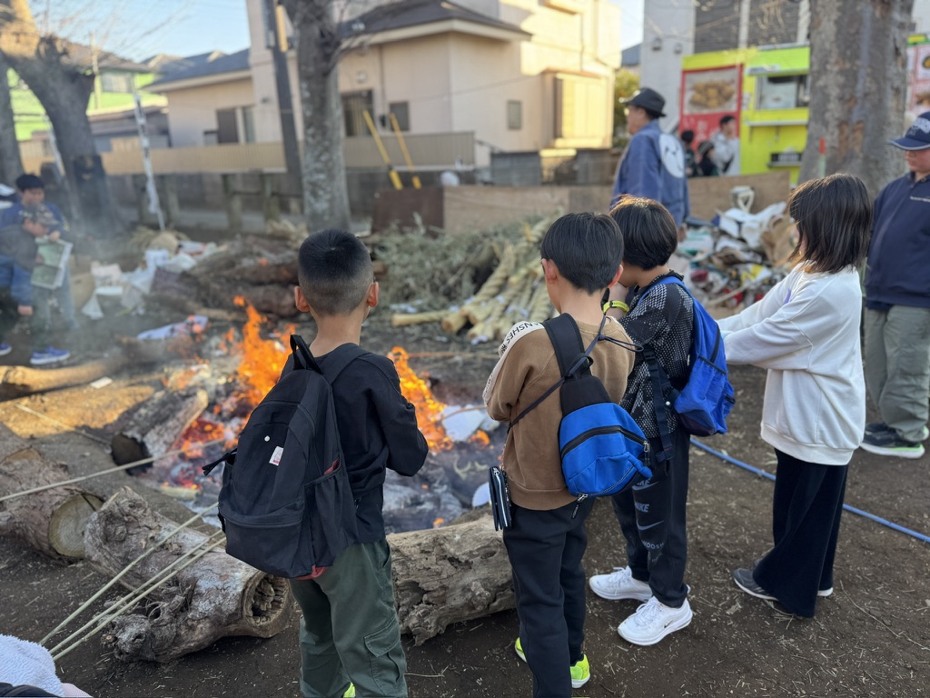 小板橋時平神社どんと焼き