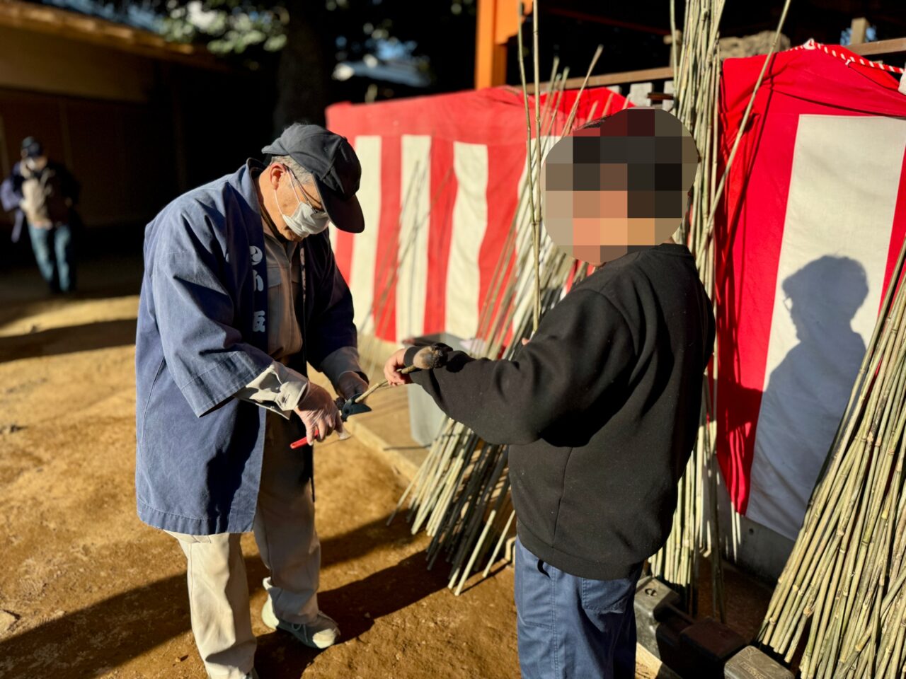小板橋時平神社どんと焼き