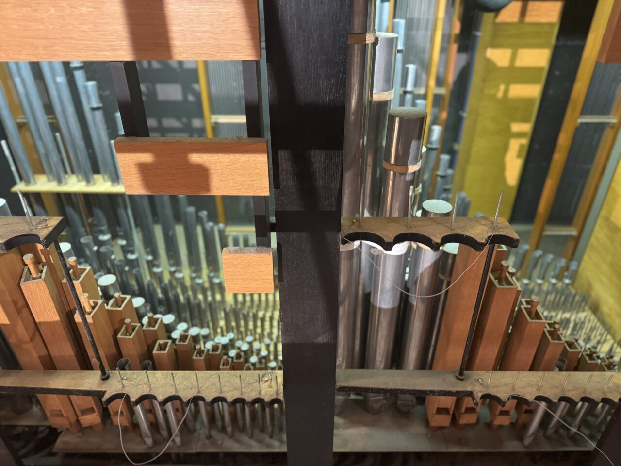 パイプオルガン取り外し作業