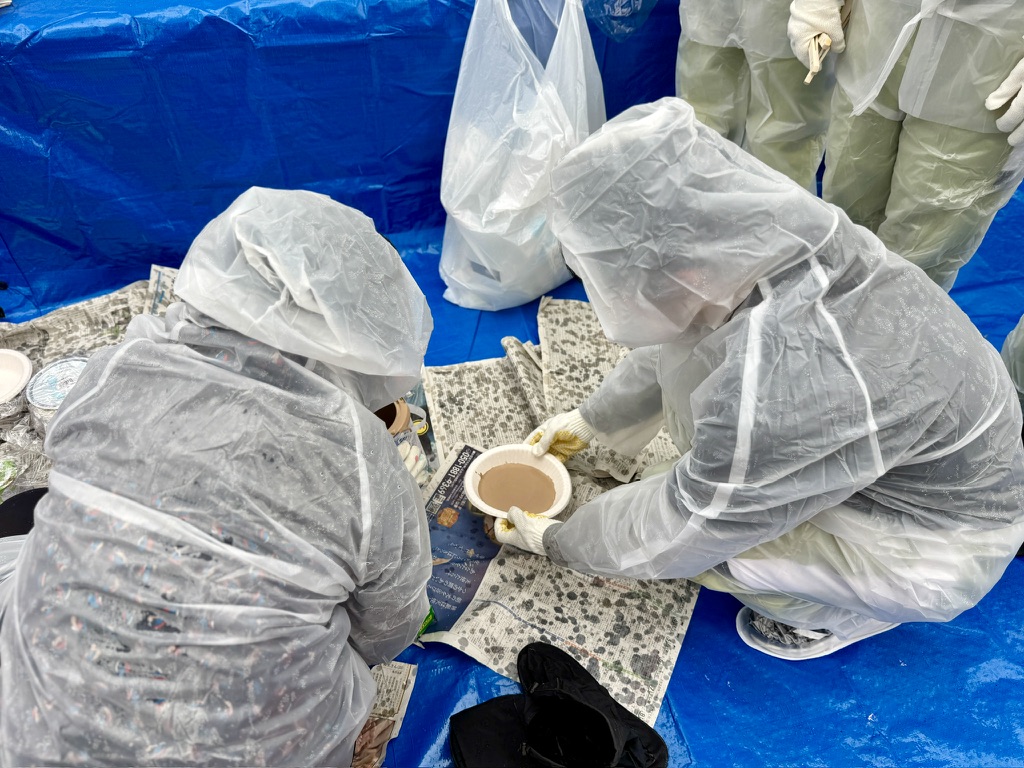 新庁舎仮囲いウォールペイント