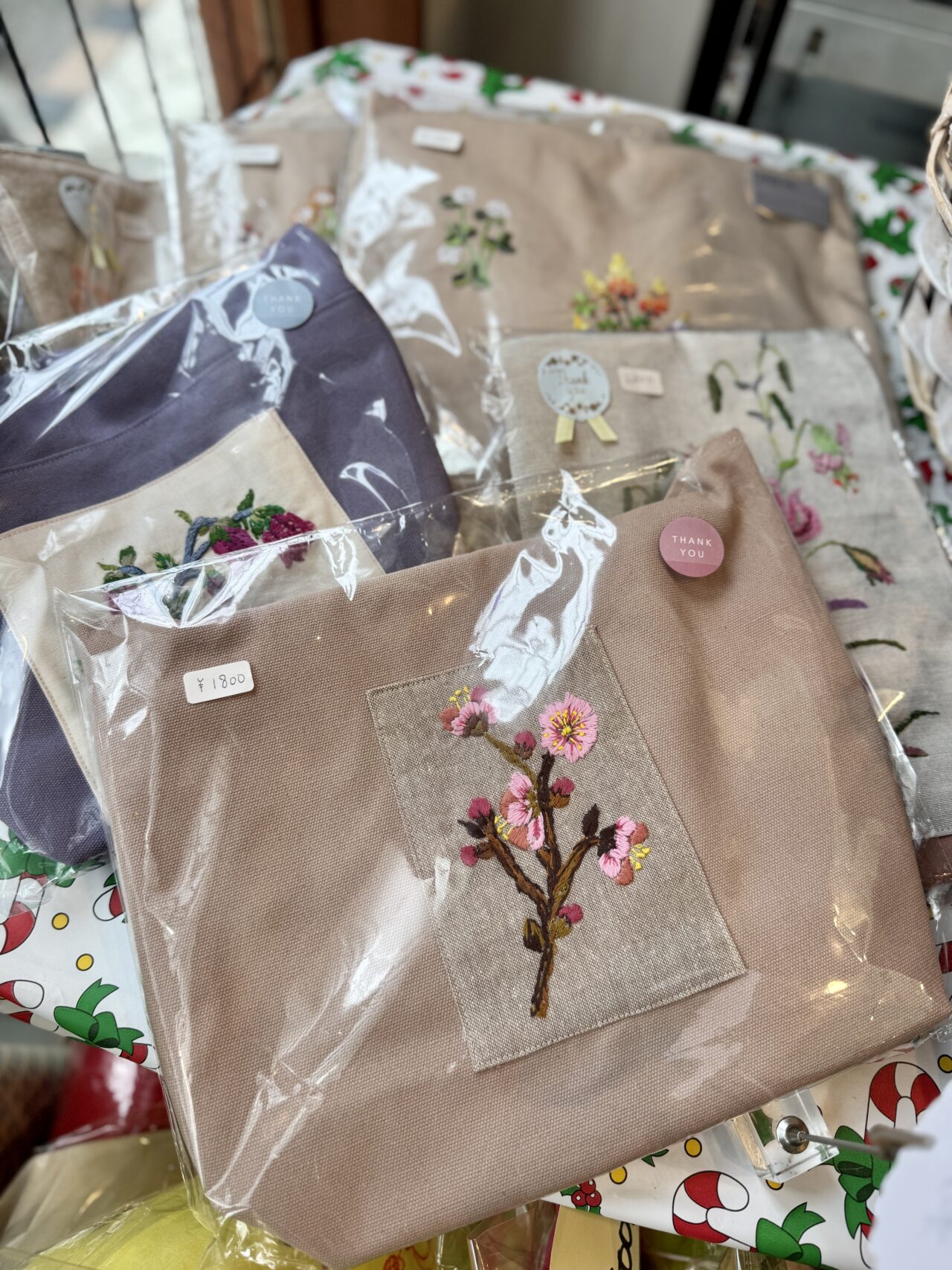 山田さんの手刺繍