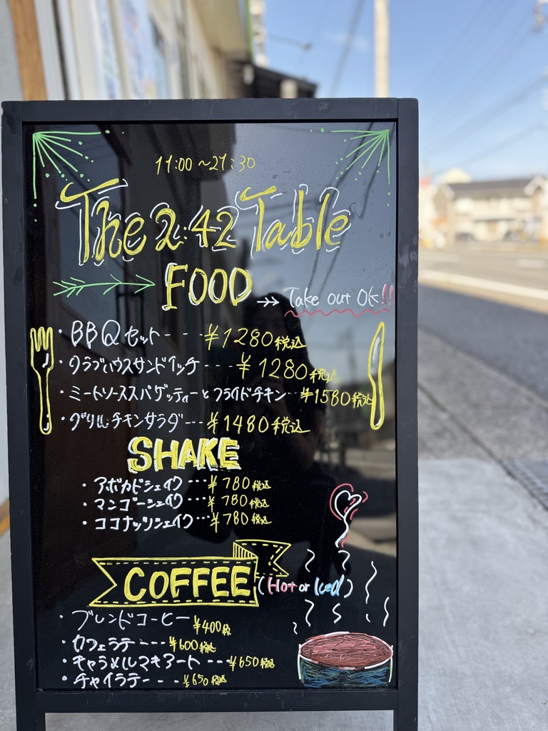 THE 2:42 TABLE