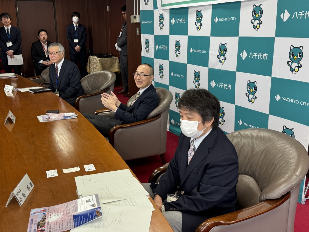 八千代市移動販売協会締結式